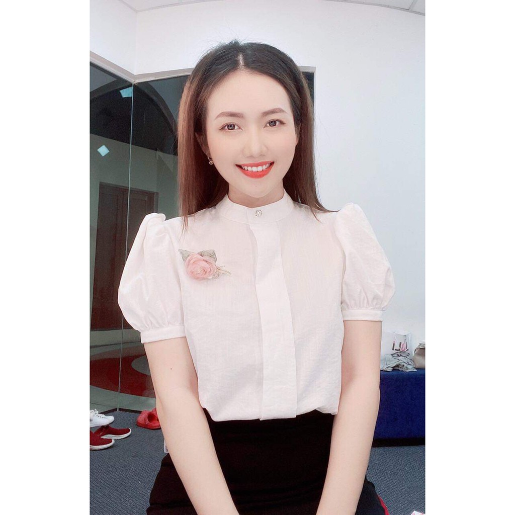 (MUA 3 TẶNG 1) Áo Sơ Mi Nữ Thiết kế Công Sở ♥️ vải lụa hàn nhập cao cấp phong cách cực sang trọng ♥️GLORIA SHOP