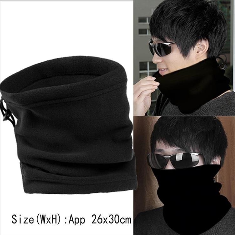 Khăn trùm đa năng màu trơn kích thước 26x30cm dùng khi trượt tuyết