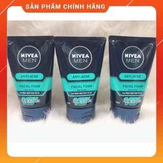 Sữa Rửa Mặt nam Nivea Men Ngăn Ngừa Mụn Tối Ưu