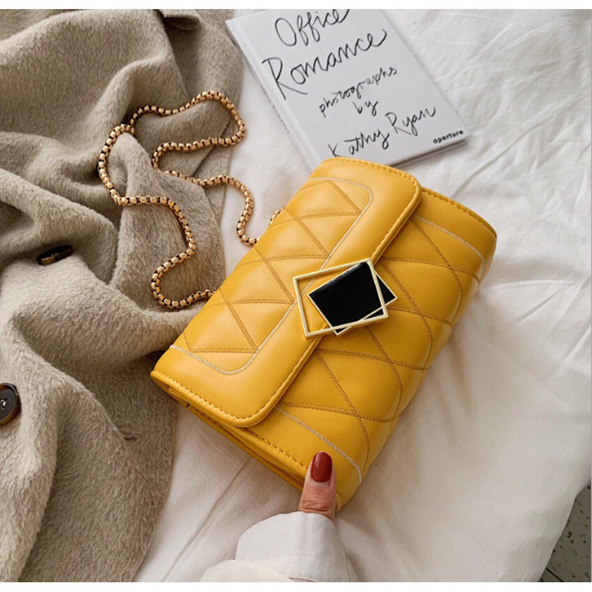 Túi Đeo Chéo Nữ ♥️FREESHIP♥️ Túi Đeo Chéo Nữ Khóa Kính H103