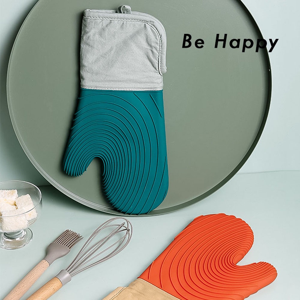 1 Găng Tay Silicone Chịu Nhiệt Chống Bỏng Dùng Trong Nhà Bếp