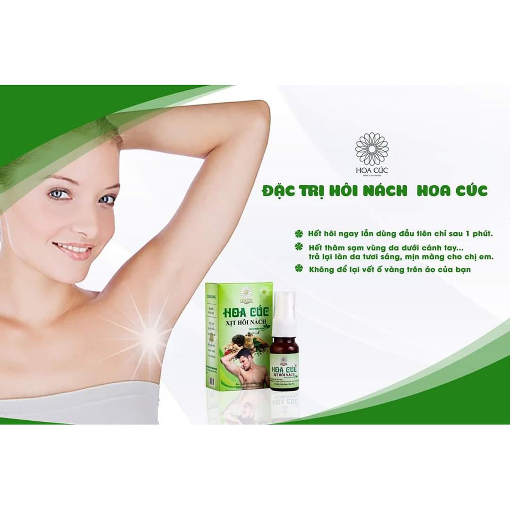 xịt khử mùi hôi nách hoa cúc ( hiệu quả ) | BigBuy360 - bigbuy360.vn