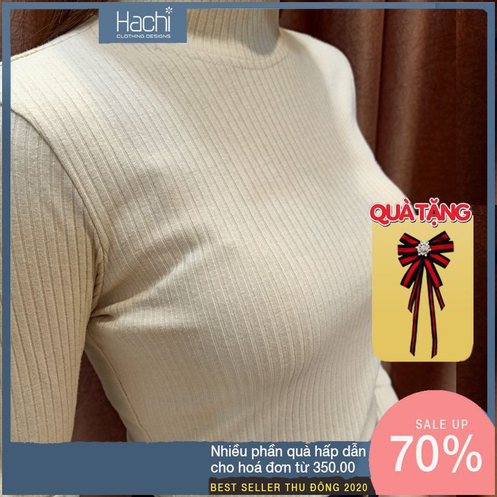 Áo len tăm vải cao cấp không xù co giãn cực đỉnh Freesize Hàng thiết kế Hachidesigns | BigBuy360 - bigbuy360.vn