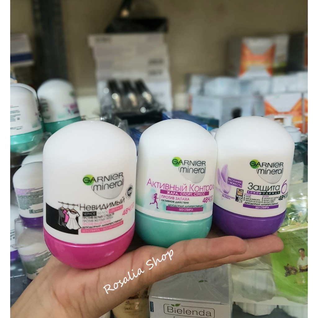 LĂN NÁCH KHỬ MÙI GARNIER MINIRAL