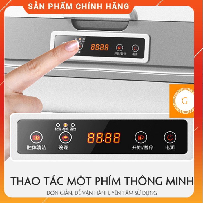 Máy rửa bát KORE tiệt trùng sạch 360 độ sấy khô nhanh dùng cho gia đình nhỏ