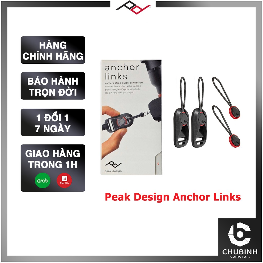 Bộ khoá dây khóa Peak Design Anchor Links | Chính Hãng