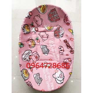 Nệm bọc nôi kt 55x80, 60x90,65x1m