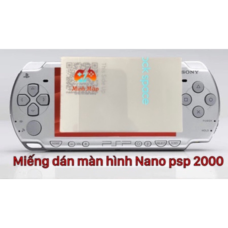 Miếng màn hình phủ Nano dành cho psp 1k/2k/3k/psp G