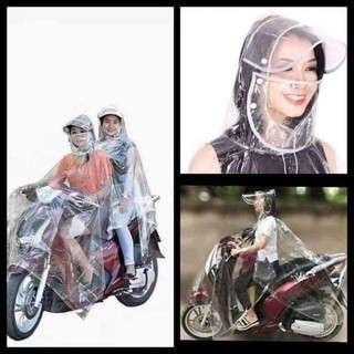 Áo mưa trong suốt