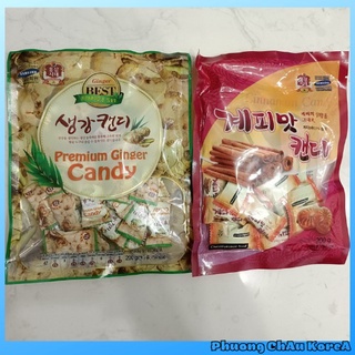 Kẹo quế, kẹo gừng hàn quốc 200g/bịch
