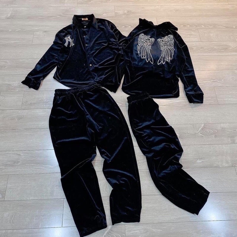 Set bộ nhung đá cao cấp