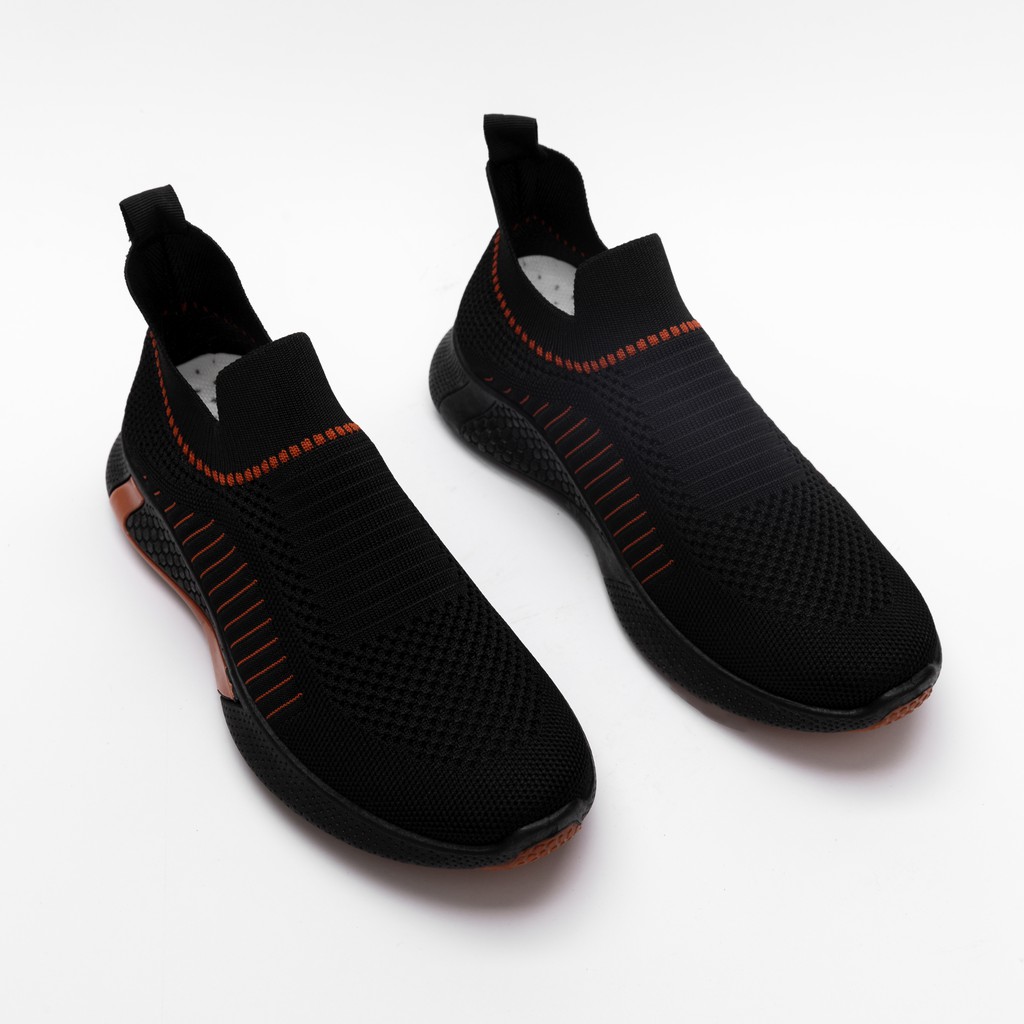 Giày thể thao nam kiểu dáng sneaker cao cổ không dây  - GB151 giaynamdep