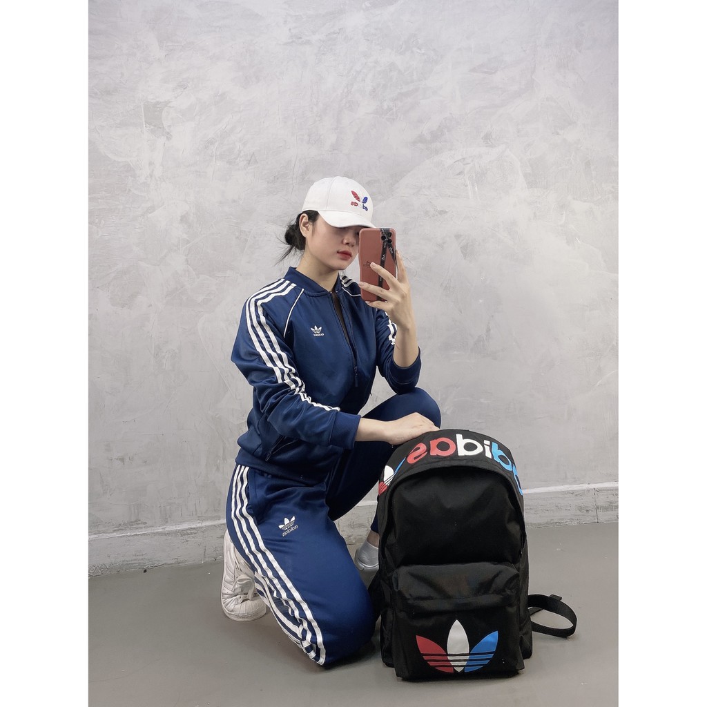 Balo Adidas B184 Originals Backpack Black FL9627 Full Tag Code