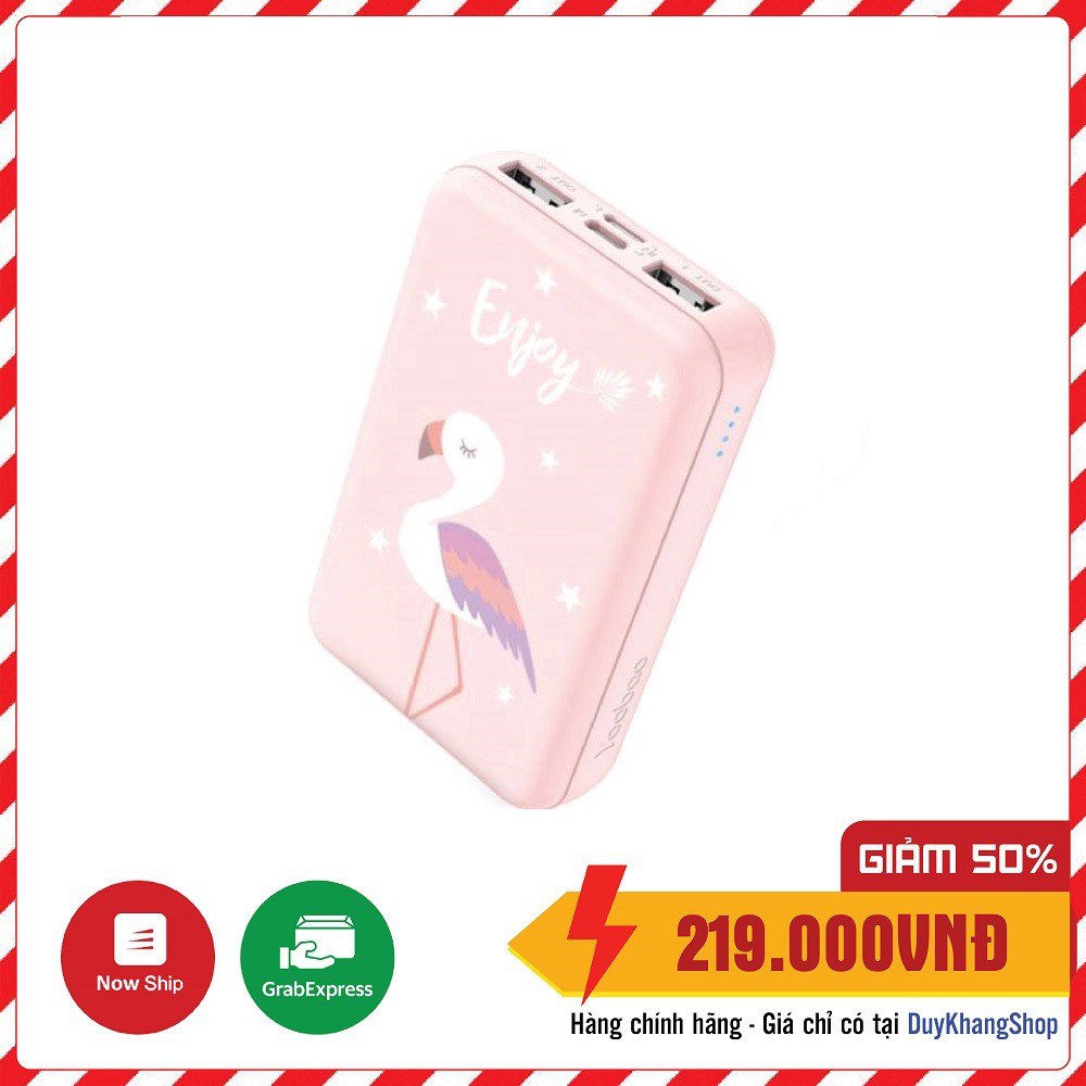Pin Sạc dự phòng Yoobao mini 10000mAh P10W Chính Hãng Chủ Đề Thiên Nga