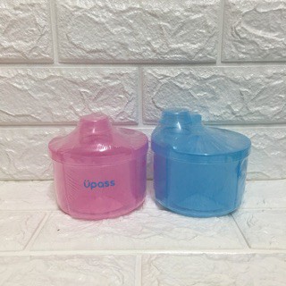 Hộp chia sữa tròn không bpa upass up8005c