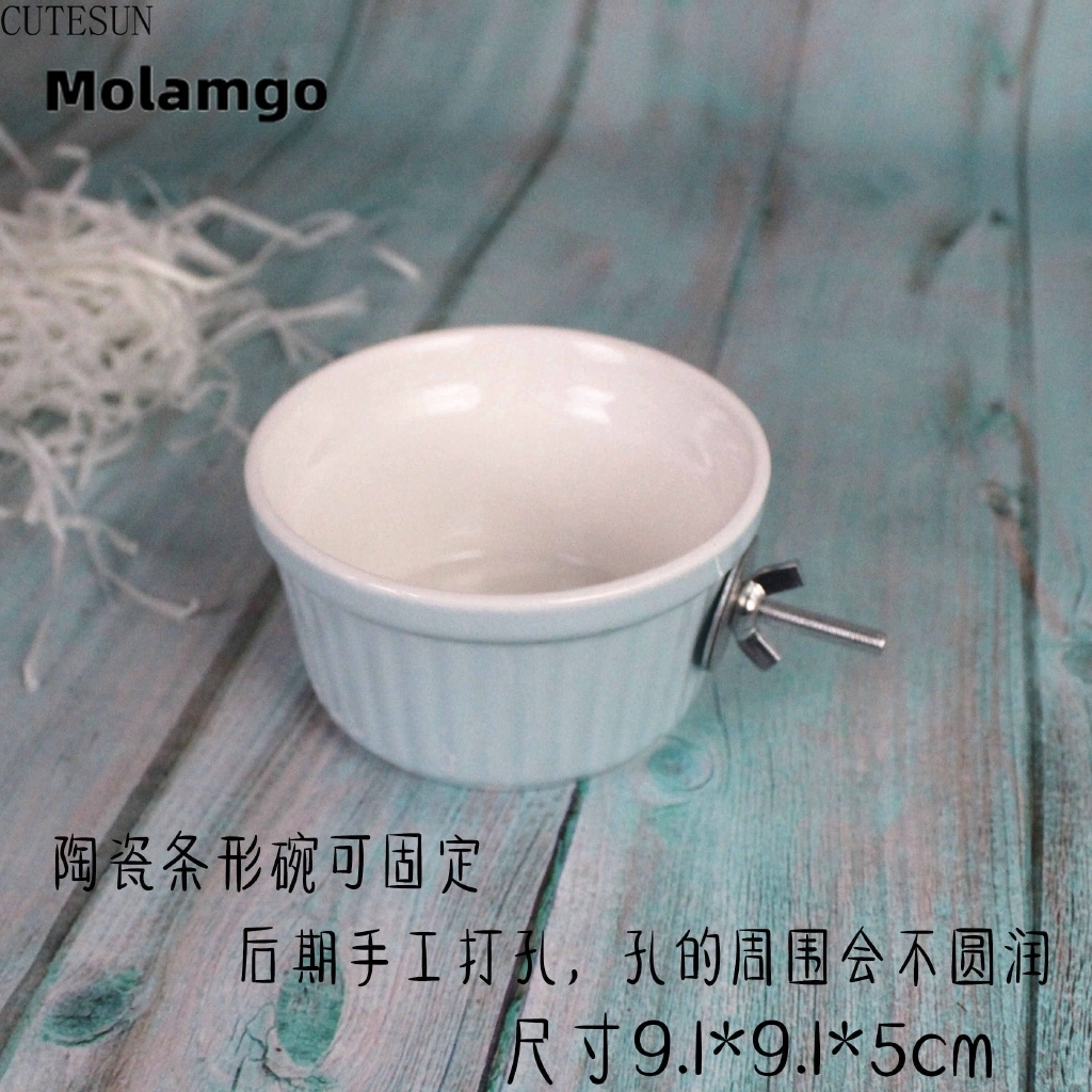 Bát Gốm Đựng Thức Ăn Cho Chuột Hamster Thiết Kế Nhỏ Xinh Đa Dạng