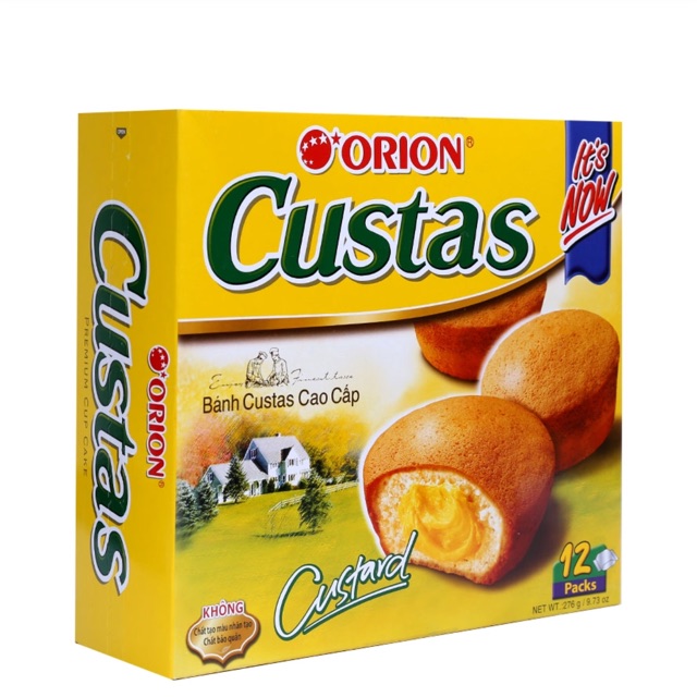 Bánh Custas 282g - Hộp 12 Gói