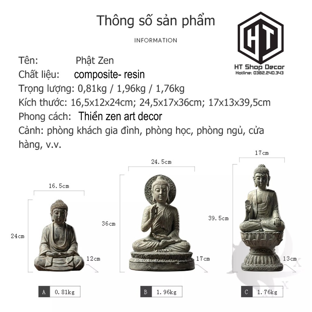 Tượng Phật  trang trí nhà cửa phong thủy, bàn trà, hồ cá, thuỷ sinh, tiểu cảnh, bán cạn, terrarium