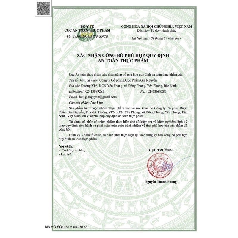 NIC-VITA SIRO 20 ỐNG-Giúp trẻ ăn ngon, cung cấp dinh dưỡng thiết yếu | Thế Giới Skin Care