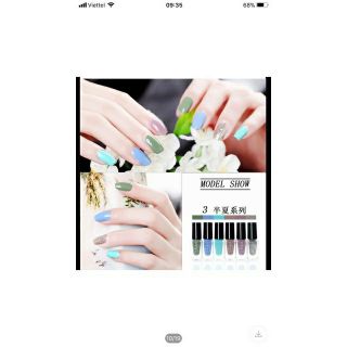 Combo 6 lọ nước sơn móng tay