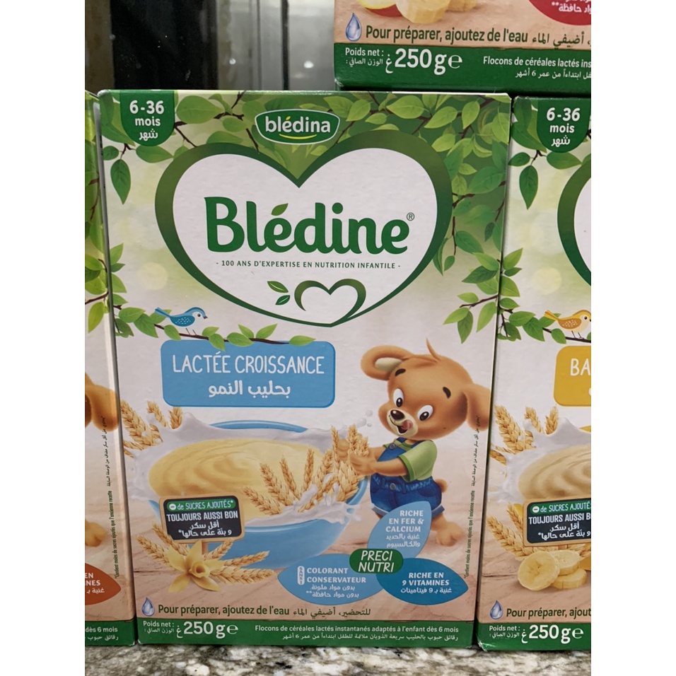 Bột ăn dặm Bledina 250g cho bé từ 6-36 tháng