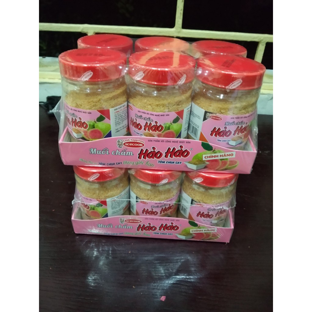 [Date mới] Hũ Muối Chấm Hảo Hảo tôm chua cay 120gr