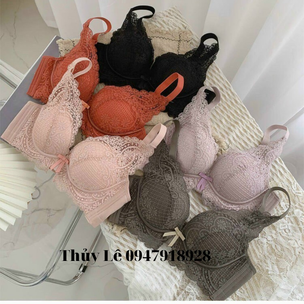 Bộ lót đệm hơi SIÊU NHẸ, không gọng, mút dày cực mềm, ôm và nâng ngực tuyệt đối