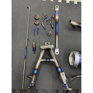 Chống đứng titanium cho đủ tất cả các dòng xe ex10 , sonic , winner , raider , satria , ex11 , wave vario
