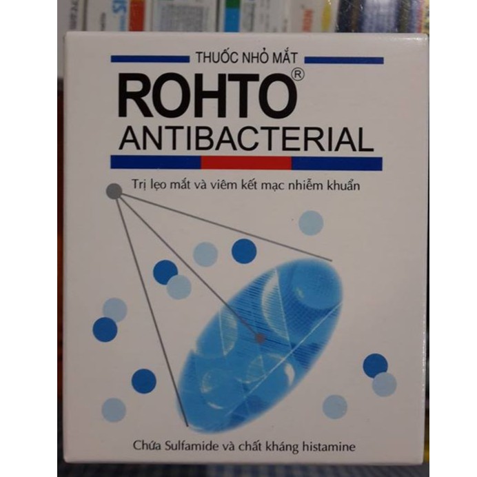 Rohto Antibacterial – Thuốc nhỏ mắt kháng khuẩn