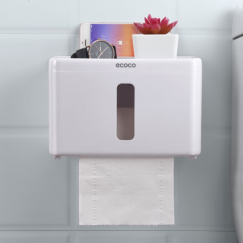 Hộp đựng giấy vệ sinh ecoco gắn tường tiện lợi
