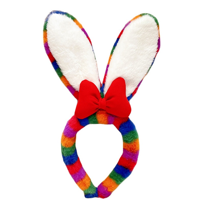 Băng Đô Tai Thỏ Hoạt Hình Nhiều Màu