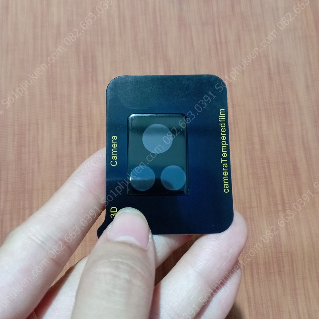 Kính cường lực camera đế đen Vivo V21 giúp bảo vệ cam chụp hình đẹp