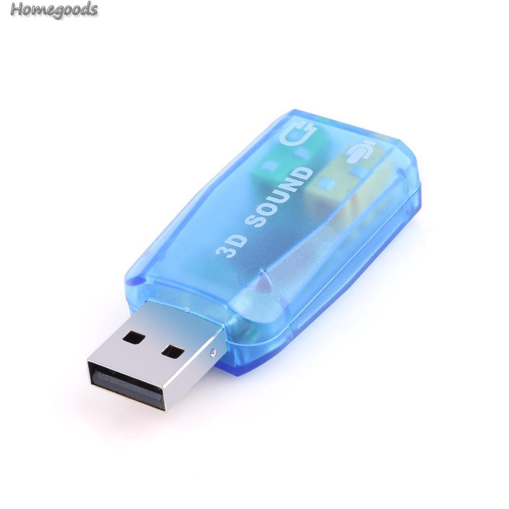 Card Âm Thanh Usb 3d Cho Máy Tính