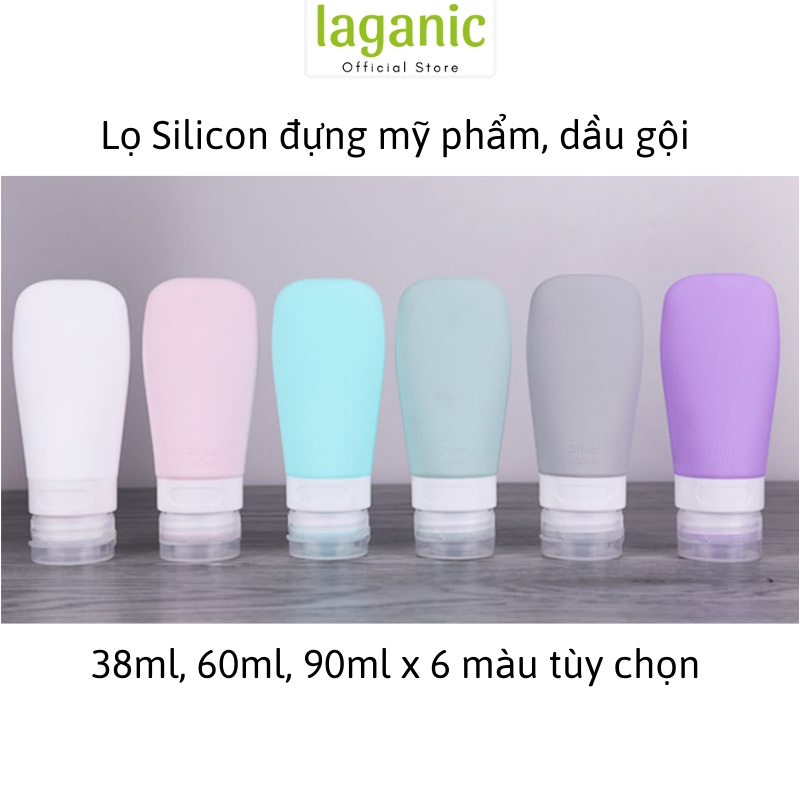 Lọ chiết mỹ phẩm dầu gội Silicon 38ml, 60ml, 90ml