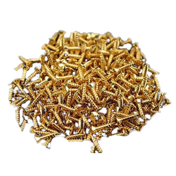30 chiếc Ốc vít kim loại mạ vàng cho đàn ghi ta Fender strat / guitar