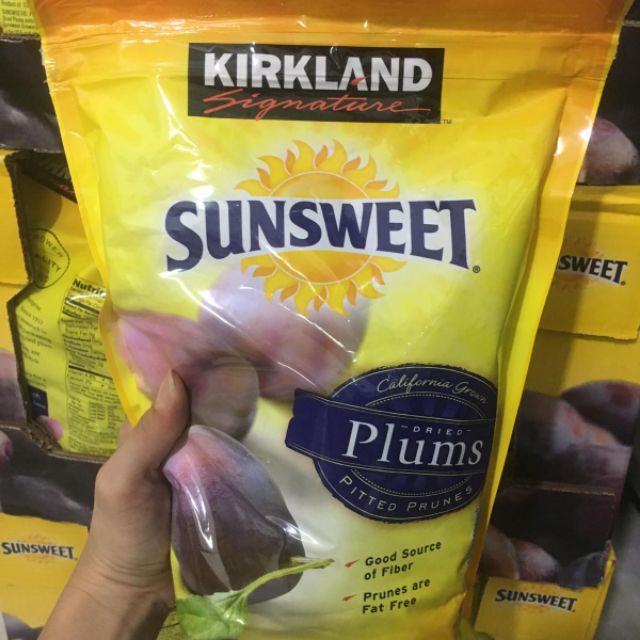 Mận sấy khô chua ngọt – Sunsweet Plums Kirkland (1.59kg)