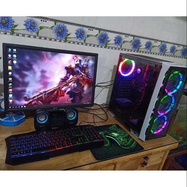 Máy bộ Gaming games  Online( PUBG - Fifa4 - free fire - call of duty VN -  Lol