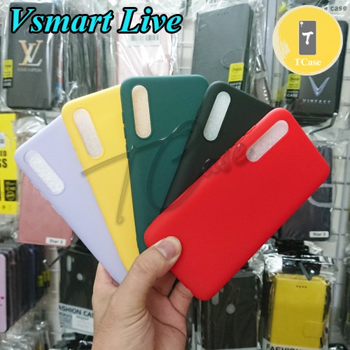 Ốp lưng vsmart live dẻo màu - Phiên bản Cải Tiến Ốp Dày 1.5mm, viền Camera Nhô cao, ôm sát thân máy - Hàng Đặt Sản Xuất