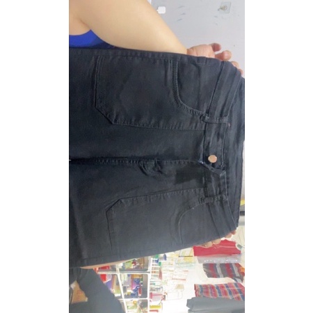 Quần Dài Jeans Bigsize, Đen Muối Tiêu Túi Hộp 1044, Lưng Cao Trên Rốn, Co Giãn Mạnh [Size 32-3ối