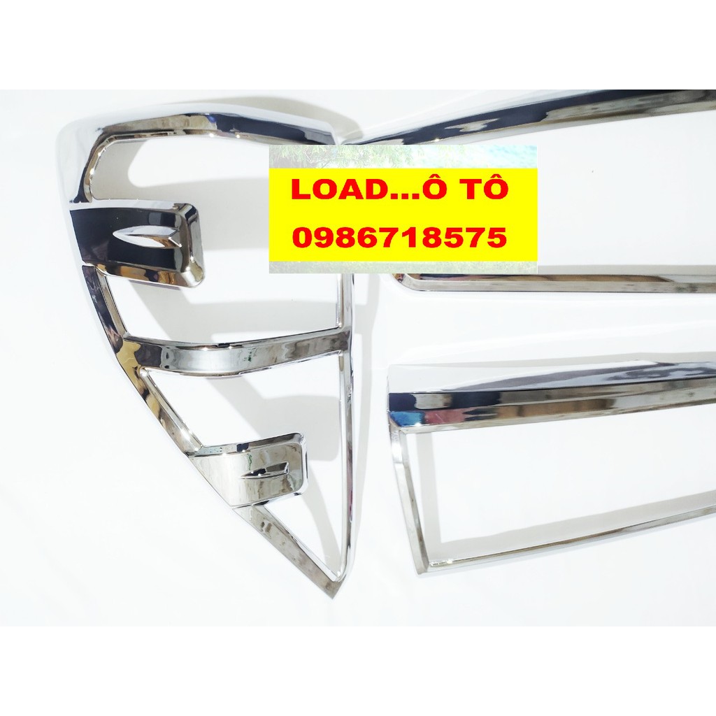 Ốp Viền Đèn Pha, Hậu Xe Toyota Innova 2023-2017 Mạ Crom Sáng Bóng Cao Cấp Nhất Thị Trường