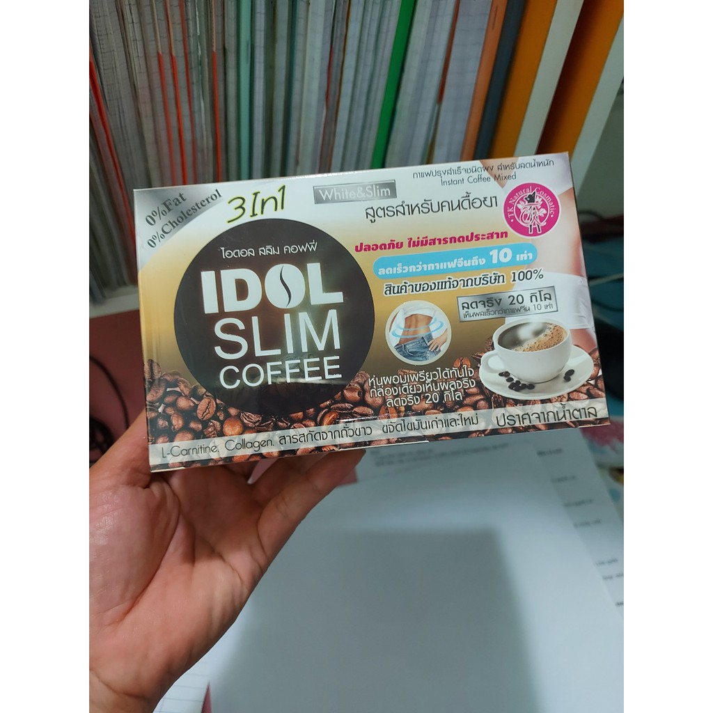 CAFE GIẢM CÂN IDOL SLIM COFFEE mẫu mới