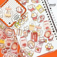 Sticker Trang Trí Ctue - Hình Dán Laptop - Hình Dán Mũ Bảo Hiểm - Chống Nước