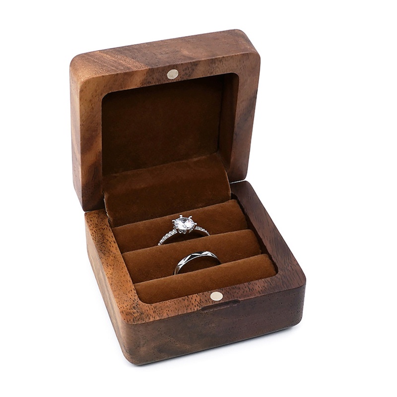 Hộp Đựng Trang Sức Bằng Gỗ Nhỏ Gọn Tiện Dụng