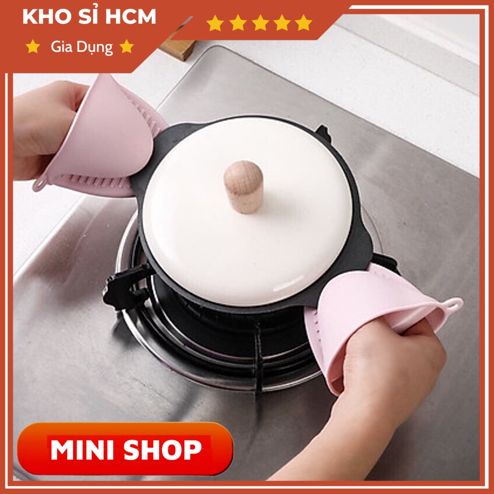 Nhấc Nồi Chống Nóng Silicon ( 2 Cái ) Model MINISHOP H125