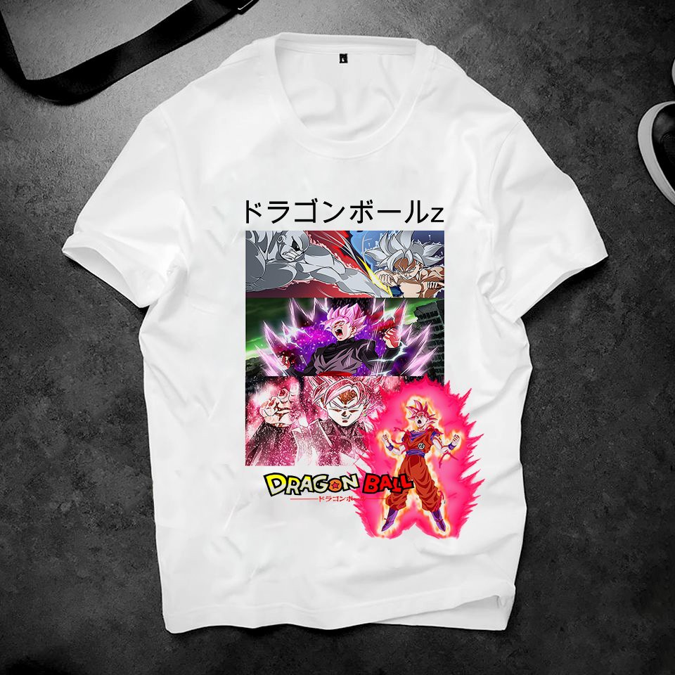 Áo thun form rộng unisex hình GoKu chất vải đẹp2019ts769