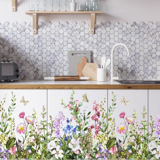 Decan Dán Tường - Decal Tranh  Dán Tường  - Decal Tranh Dán Tường Nghệ Thuật Vườn Hoa