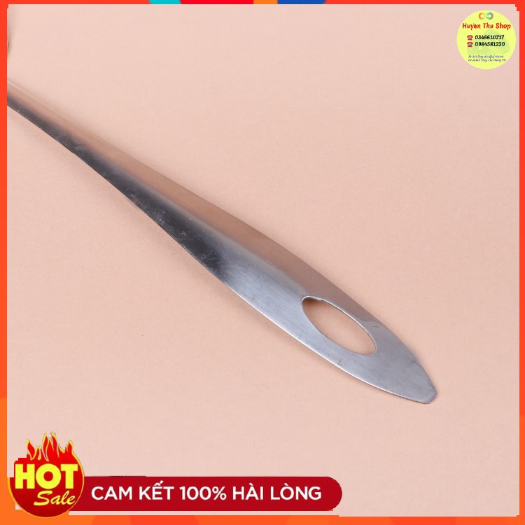 Xẻng lật chiên xào đồ ăn inox Sài Gòn sáng bóng