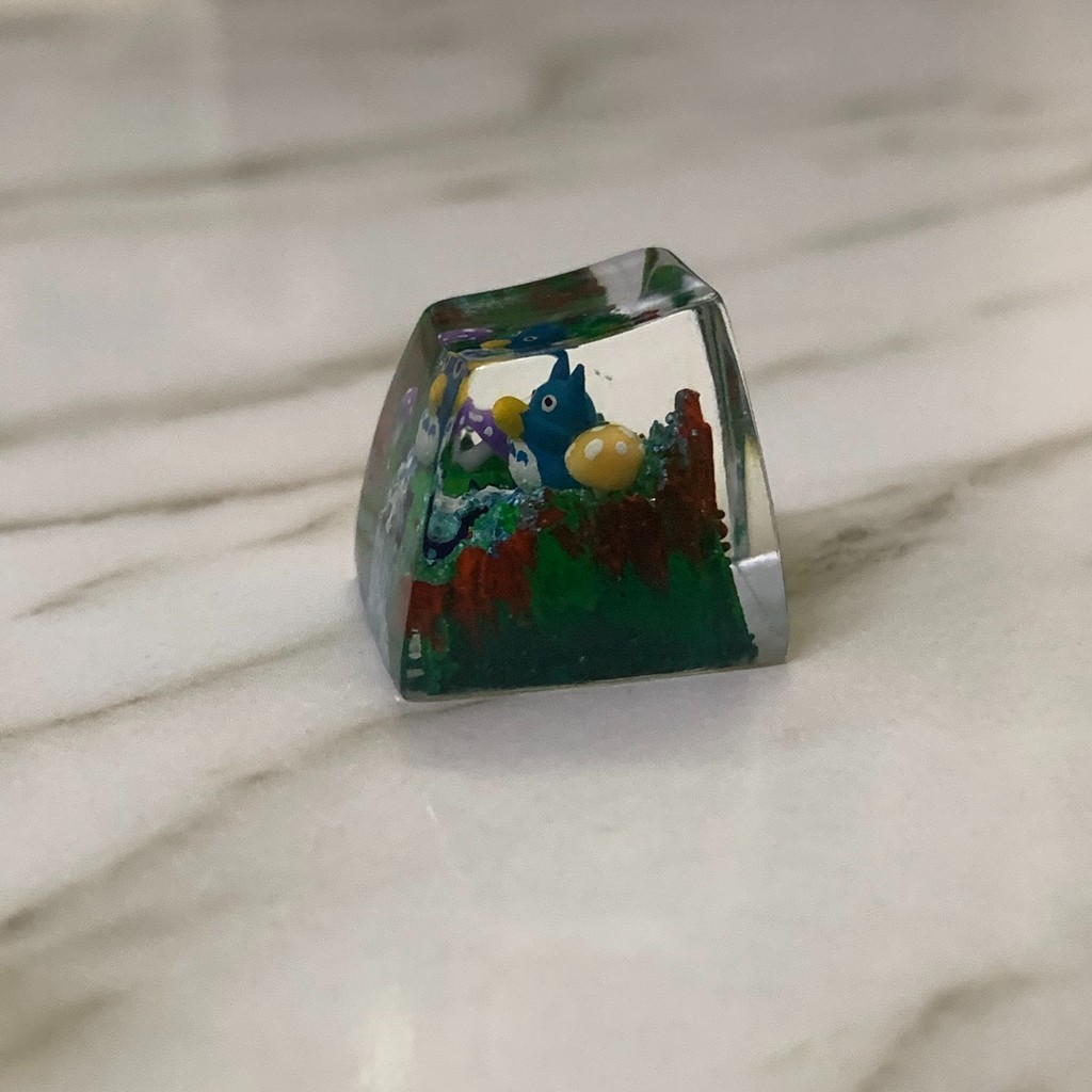 Nút bàn phím keycap Totoro