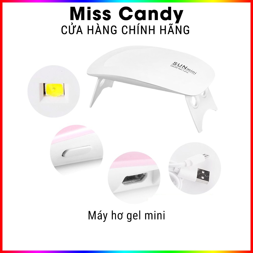Máy hơ gel mini , hơ móng tay mini