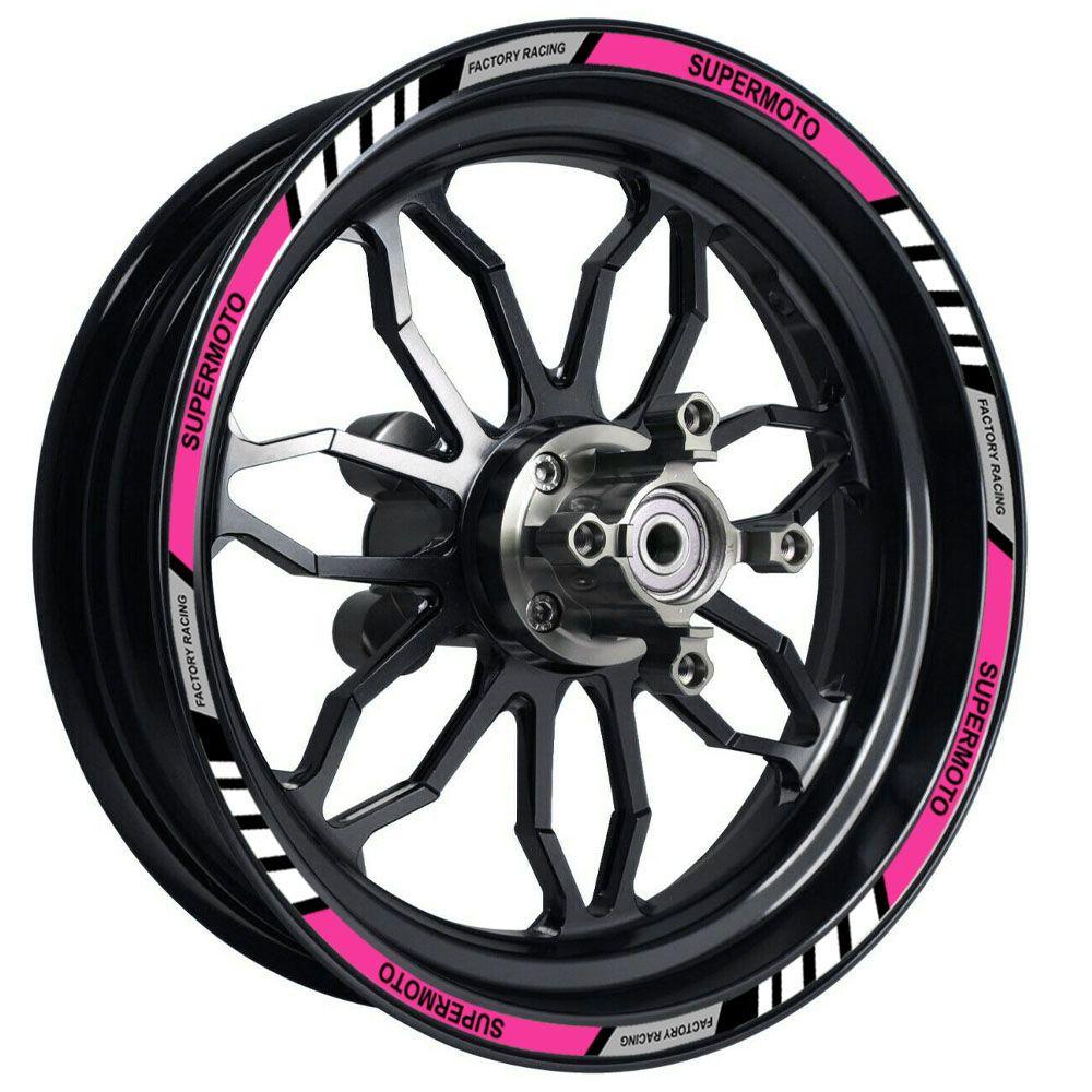 Đề Can Phản Quang Chống Thấm Nước 10 &quot;12&quot; 17 &quot;18&quot; Phong Cách Trang Trí Bánh Xe Mô Tô